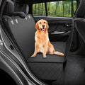 Dog Car Seat Cover with Mesh Window Zipper and Pocket