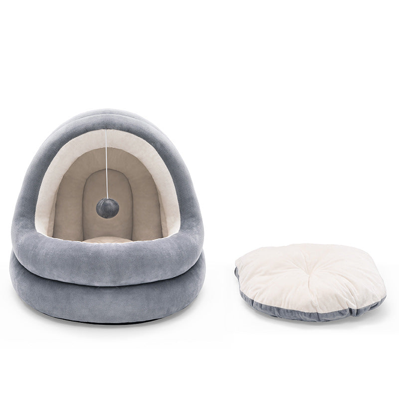 Pet House Bed for Cats and Small Dogs