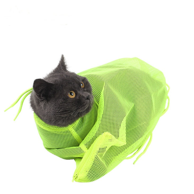 Pet Soft Cat Grooming Bag for Nail Trimming and Bathing