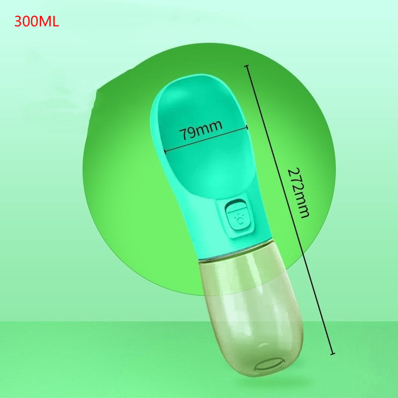 Portable Dog Water Bottle and Feeder Bowl for Travel