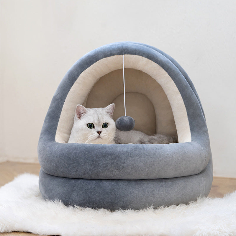 Pet House Bed for Cats and Small Dogs