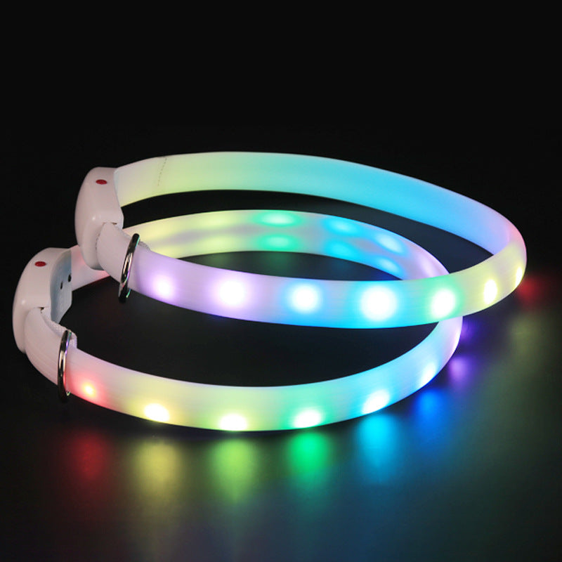 USB Rechargeable LED Glowing Collar