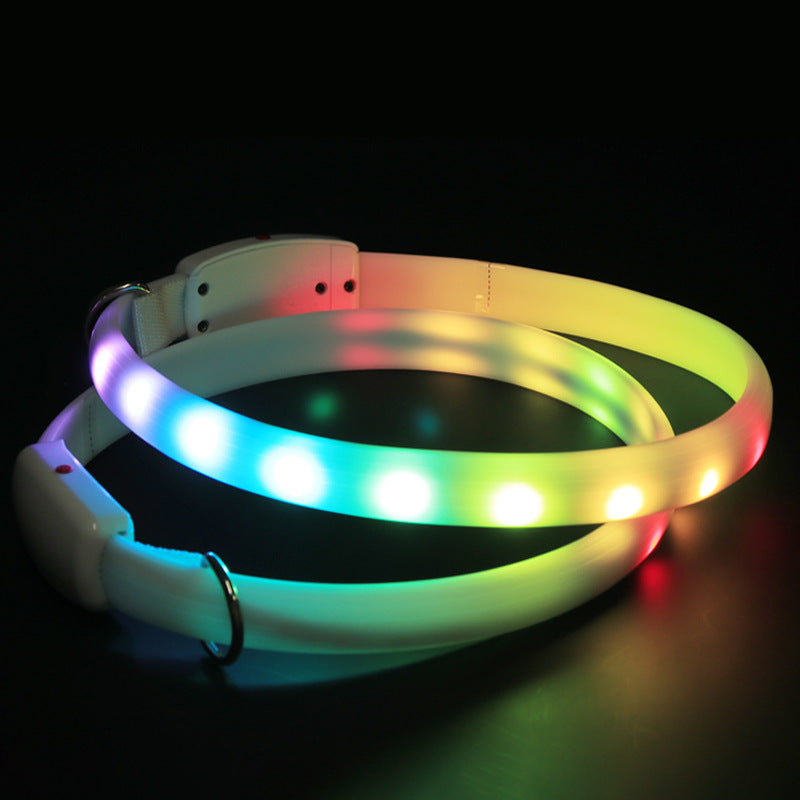 USB Rechargeable LED Glowing Collar