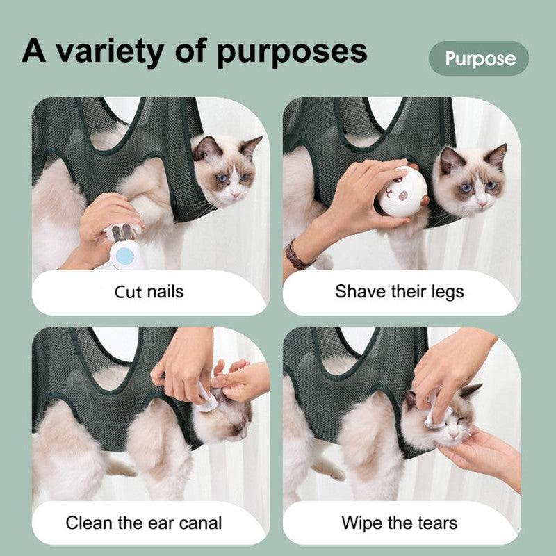 Pet Grooming Hammock Harness for Dogs and Cats