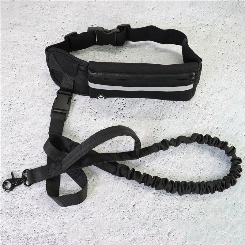 Hands Free Dog Leash with Bungee for Large Dogs