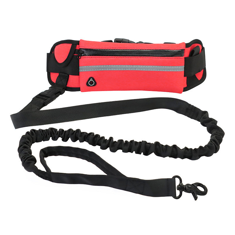 Hands Free Dog Leash with Bungee for Large Dogs